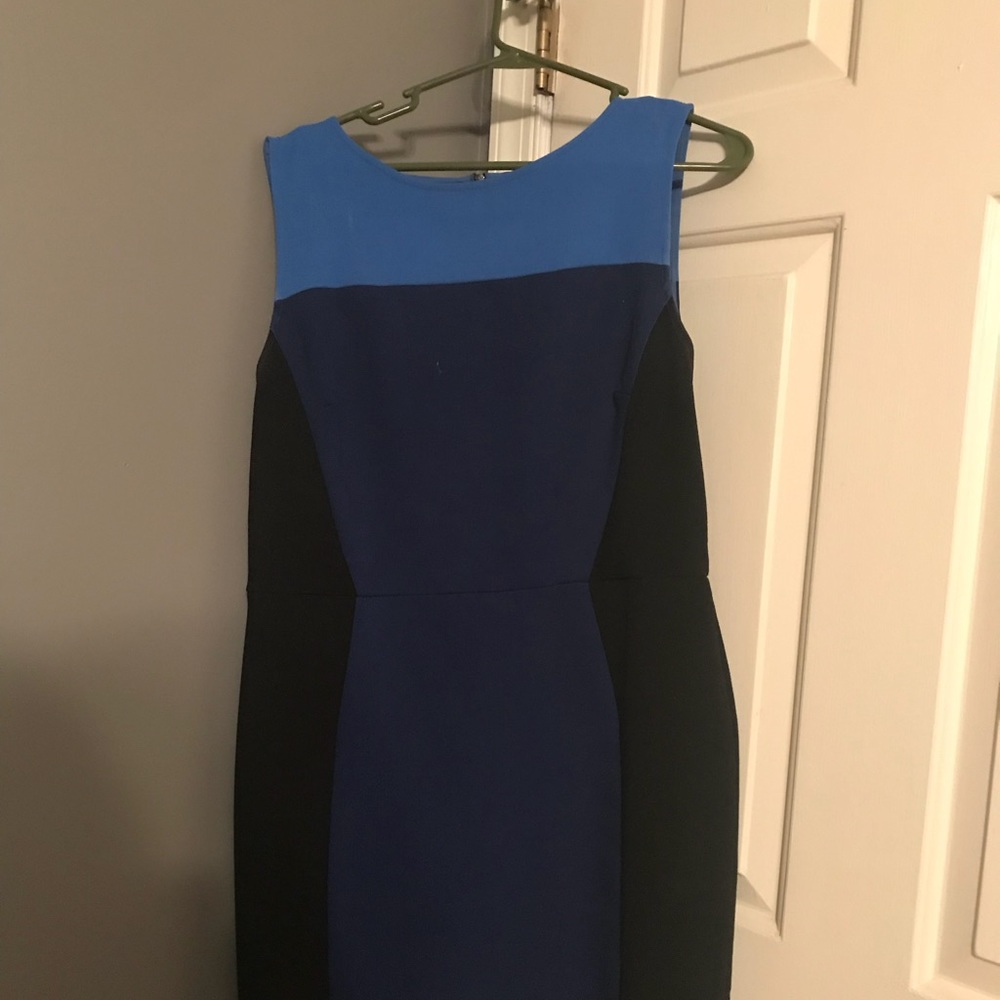 Blue. Loft. Dress